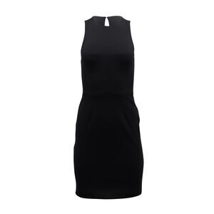 Alexander Wang Sheath Dress with Cut Out Design in Black Nylon